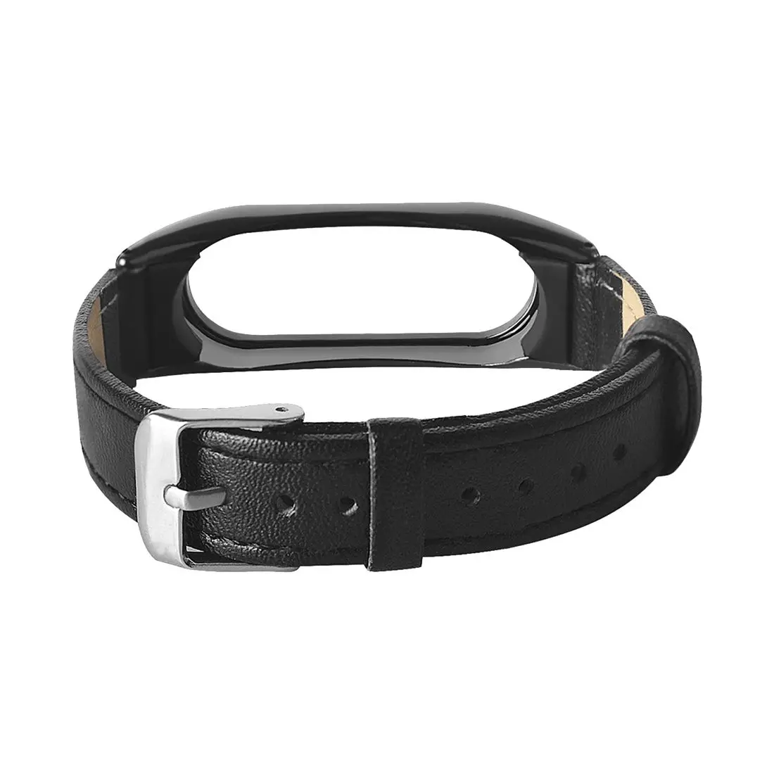 Replacement Leather strap Wrist Band Plus For Xiaomi Mi 2 Metal Case black | Электроника