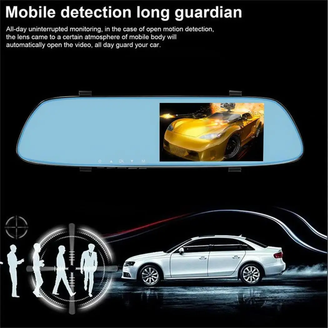Anytek T22 5 ''Dash Cam Full HD 1080p сенсорный экран автомобильный dvr камера g сенсор ночного