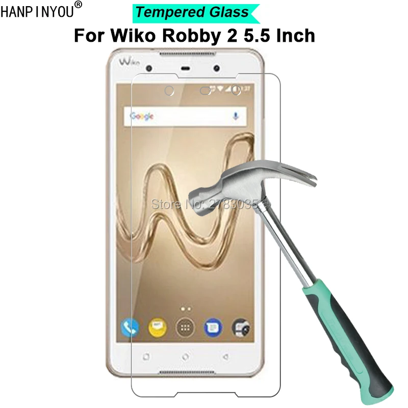

Ультратонкое закаленное защитное стекло для Wiko Robby 2 5,5 "твердость 9H 2.5D