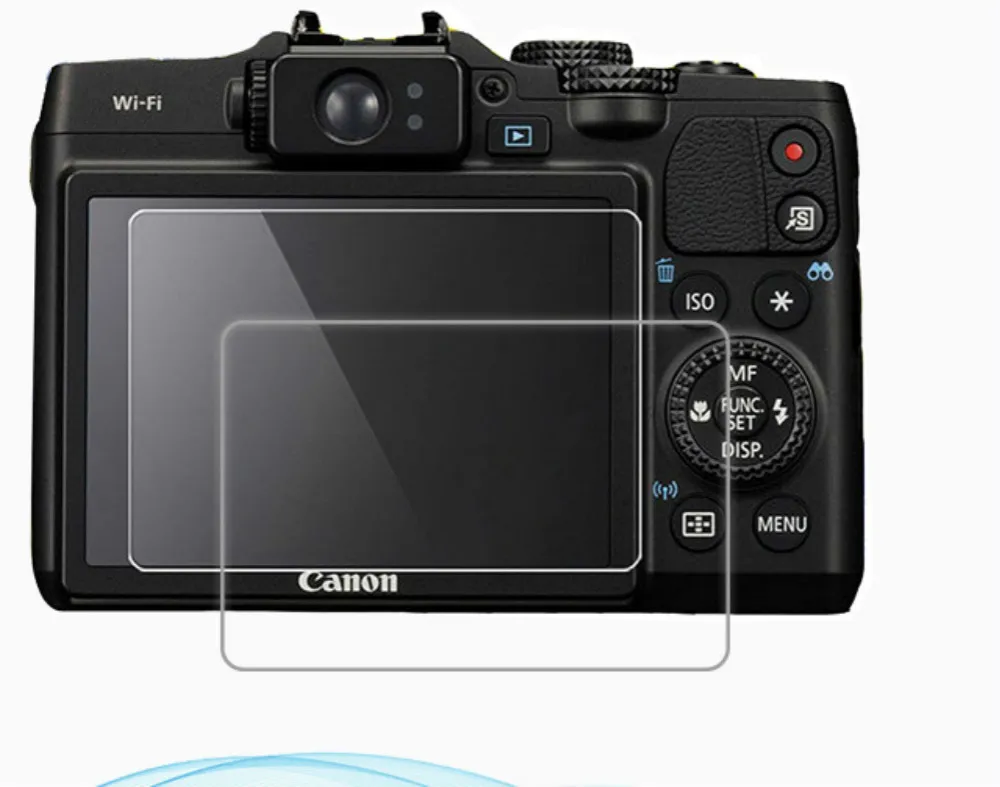 2 упаковки для Canon PowerShot SX700 / SX710 SX720 0 3 мм 2.5D 9H прозрачное Закаленное стекло