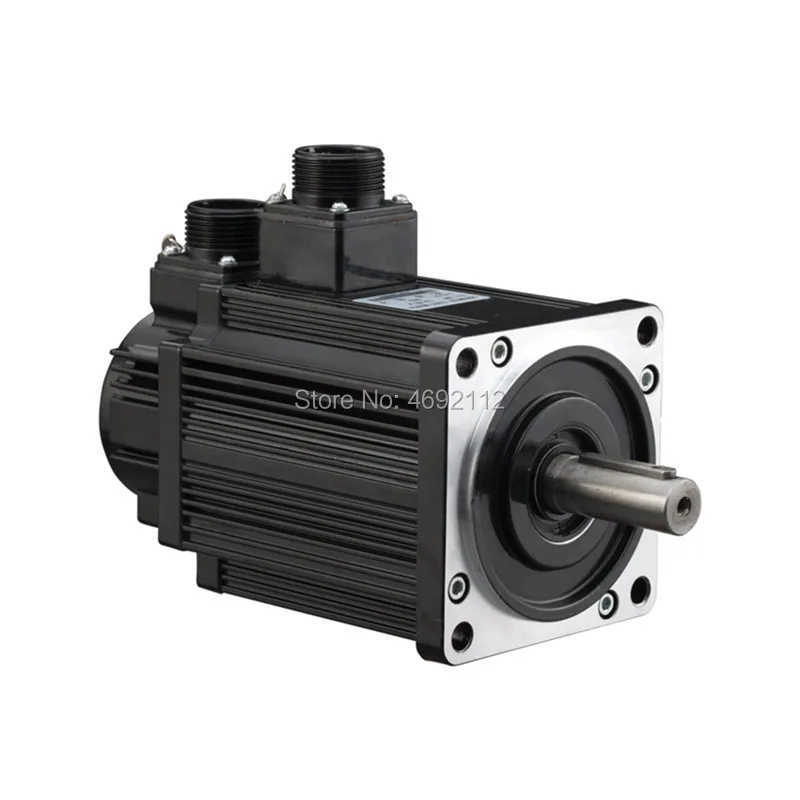 Высокое качество 130ST M04025 220В однофазный AC Серводвигатель и привод 4N.M 1.0KW
