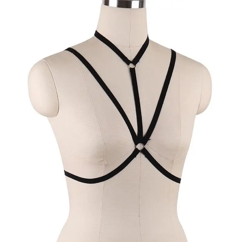 Новинка 2019 бюстгальтер Фетиш грудь Связывание Белье Эротическое клетка