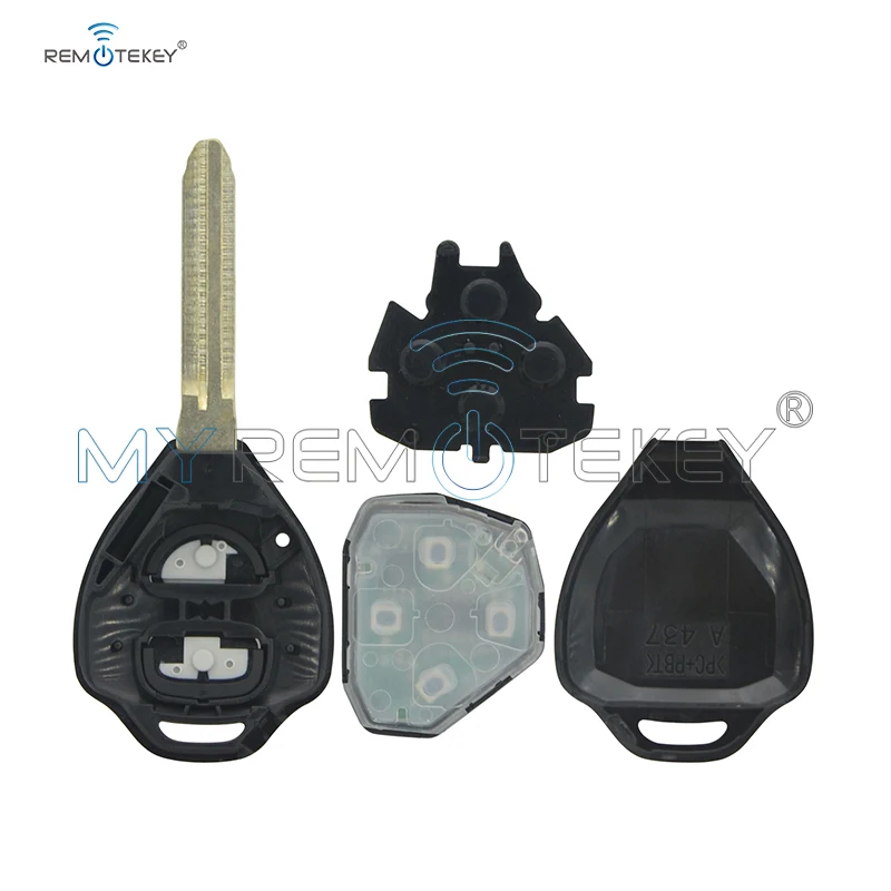 Remtekey Новый дистанционный ключ TOY43 с 2 кнопками 434 МГц для Toyota 2006 -2011 Hilux Vigo без