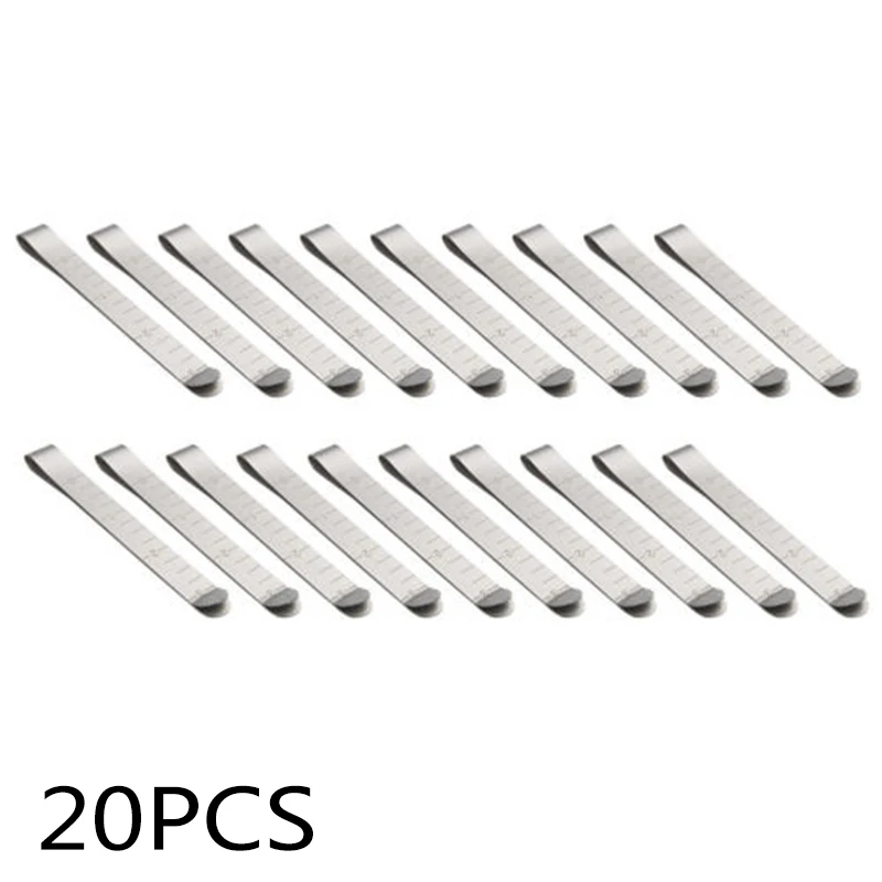 20 шт. зажимы из нержавеющей стали для конопляния измерительная линейка швейные
