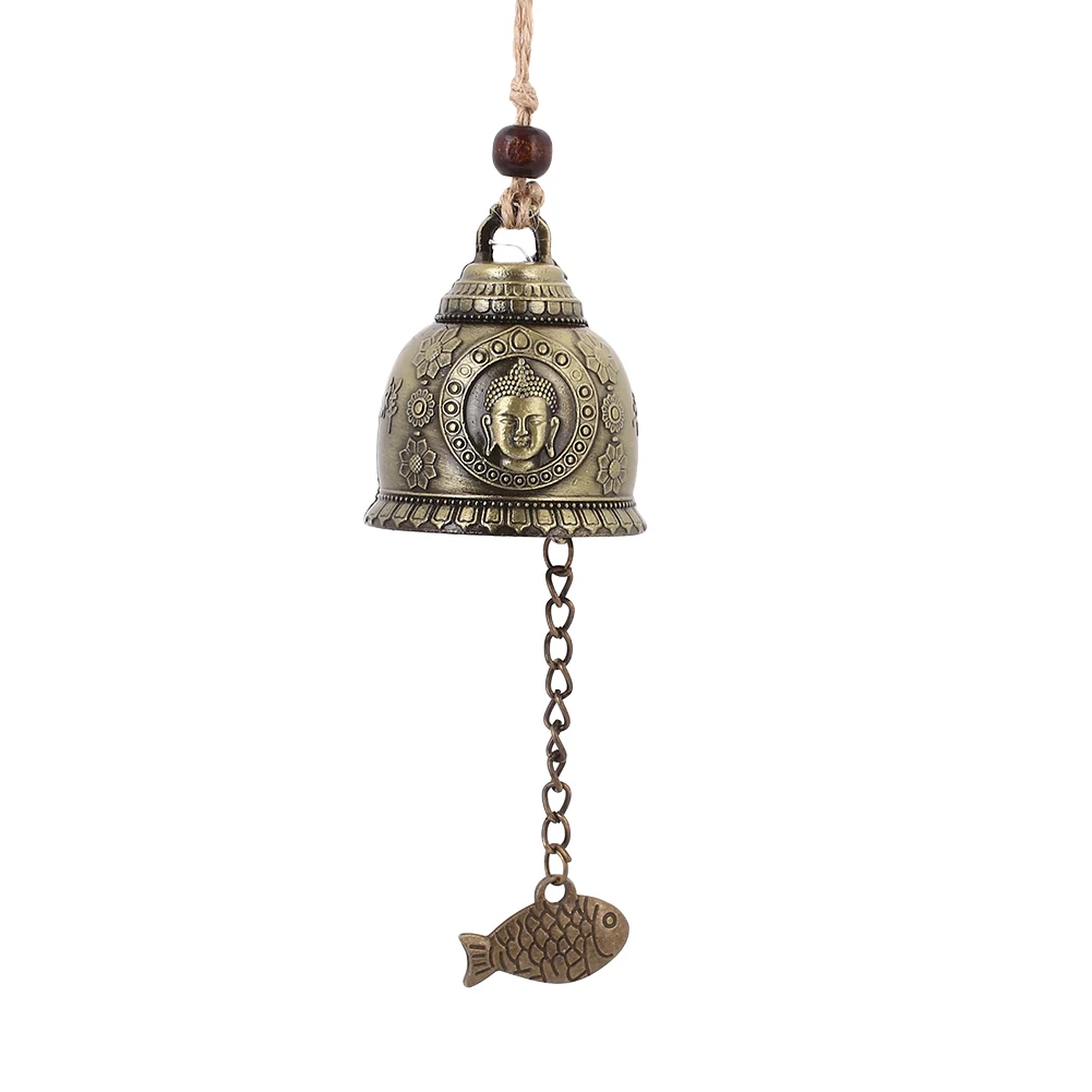 Wind Chime Bell For Feng Shui Blessing Good Luck Fortune Hanging Decor Art | Дом и сад