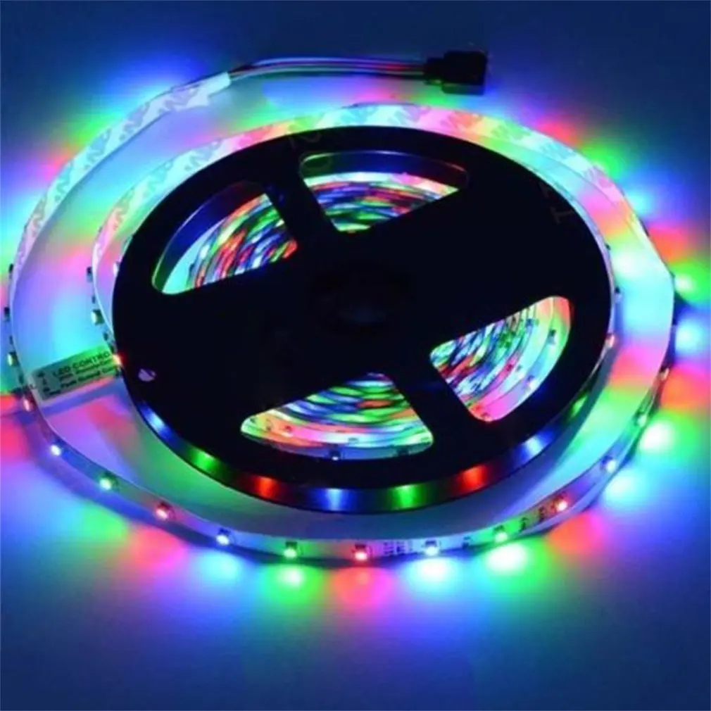 

Цветные гибкие светодиодные лампы Konesky, 5 м, 300 светодисветодиодный, s SMD 3528 RGB
