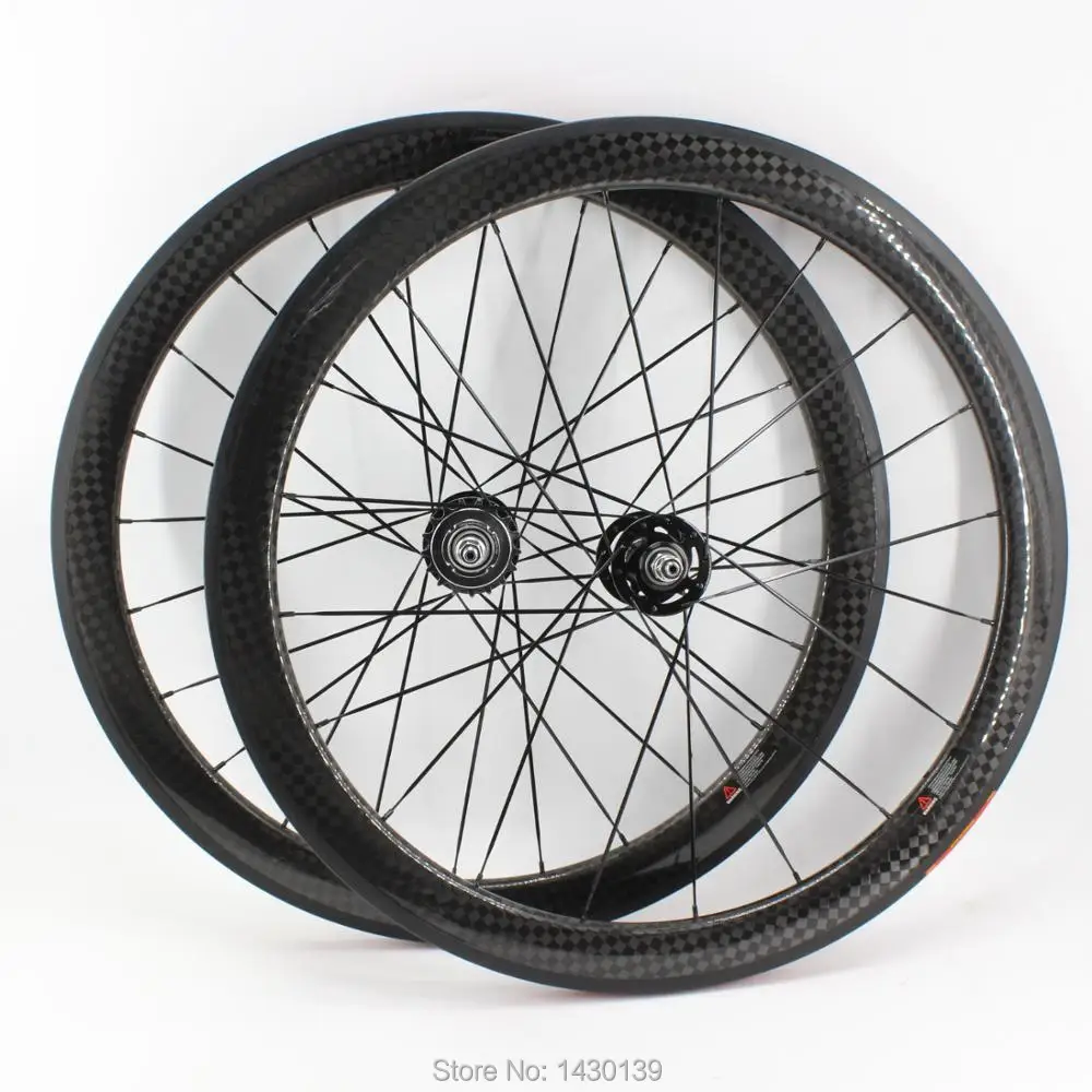 1 пара велосипедные колеса из углеродного волокна 20 5/23/25 мм|bicycle wheelset|50mm clincherclincher