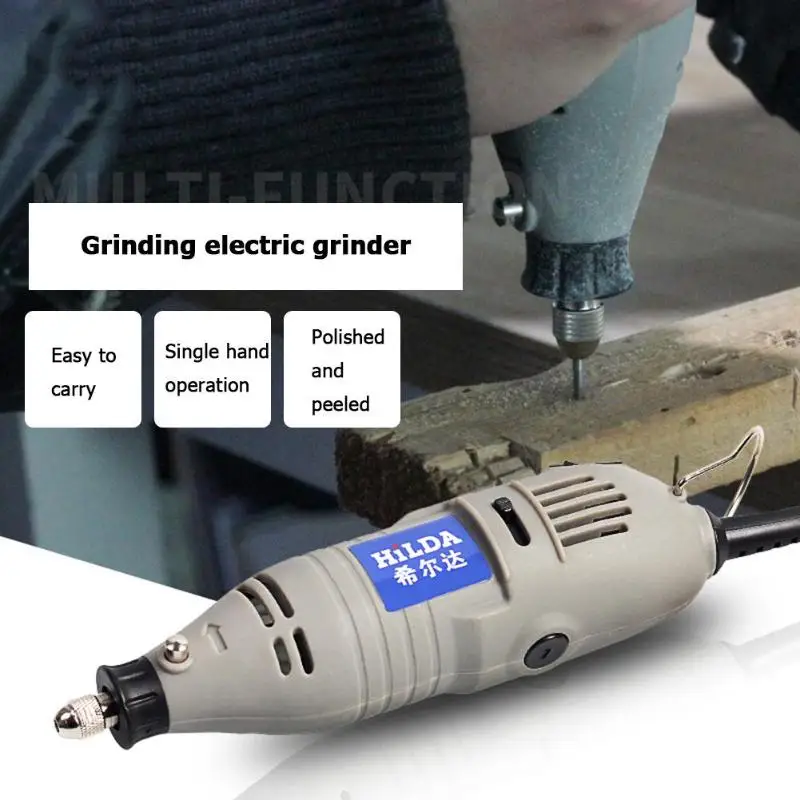 Мини электрическая дрель для вращающихся инструментов Dremel шлифовальный