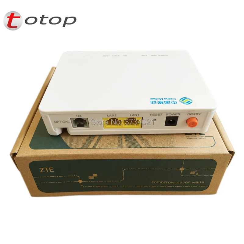 Бесплатная доставка ZTE ZXHN F603 GPON ONU ONT 2LAN + 1 голосовой CE одноволоконный FTTH