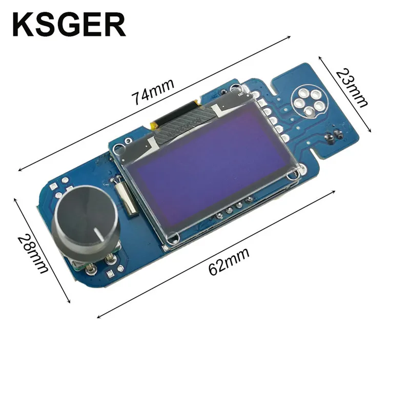 KSGER STM32 OLED паяльная станция T12 наконечники железа V2.1S контроллер сварочные