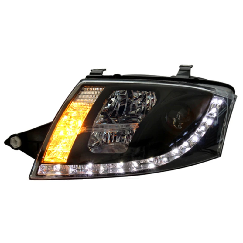 Roadot автомобильный стайлинг фары для Audi TT 1999-2006 Стайлинг светодиодный HID Rio