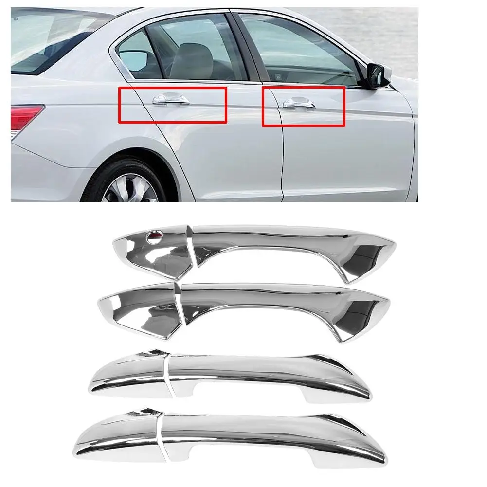 8 шт. декоративные боковые накладки на дверные ручки для автомобилей Honda Accord 2008 2009