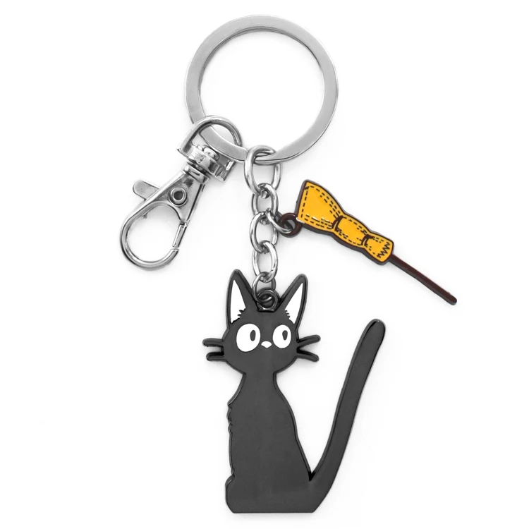 FINETOYS аниме Ghibli Kiki службы ДОСТАВКИ Jiji Cat металлическая подвеска ручной работы