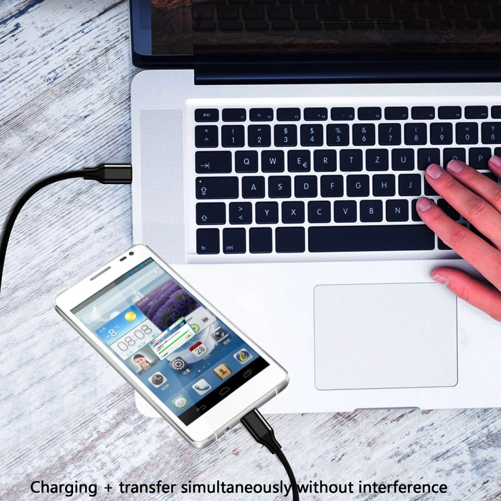 1M USB Type C Extension Cable 3.1 Data Video USB-C Male to Female Extending Wire Extender Cord Connector | Электроника