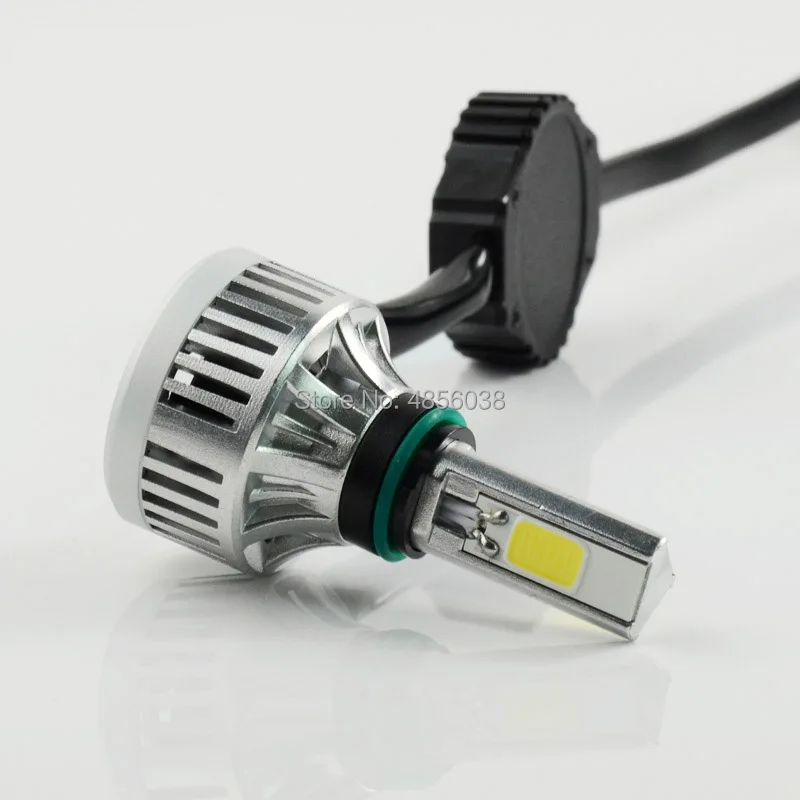 Светодиодные фары для мотоциклов H4 светодиодные лампочки 40 w 4000LM hi/lo света moto 6000 k