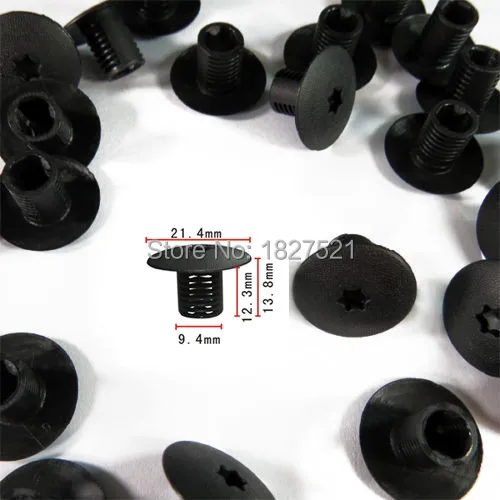 

100x/Lot Cowl Top Stud Retainer Cover Grille Nut Clip For Dodge For Chrysler 6503339