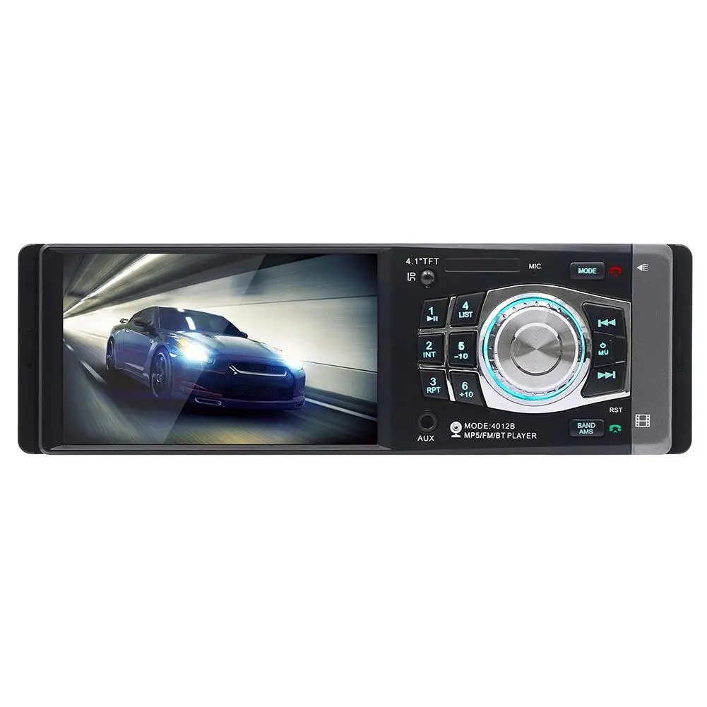 4 1 В DIN автомобильный MP5 плеер Bluetooth fm-передатчик стерео радио HD экран Mp3 Hands-free
