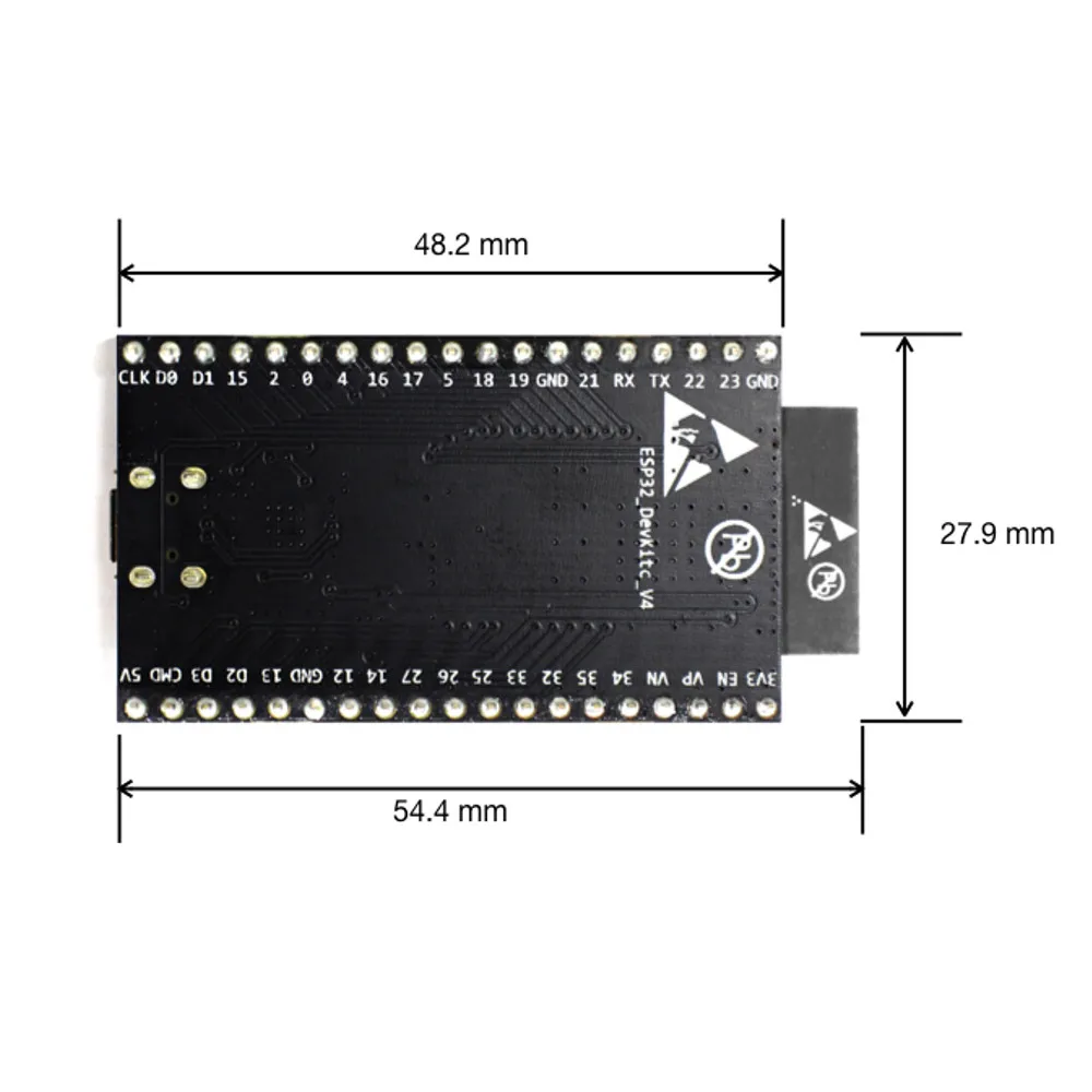 Основная плата CLIATE ESP32-DevkitC ESP32 Development Board ESP32-WROOM-32U/32D F VB VIB S1 Modules | Электроника