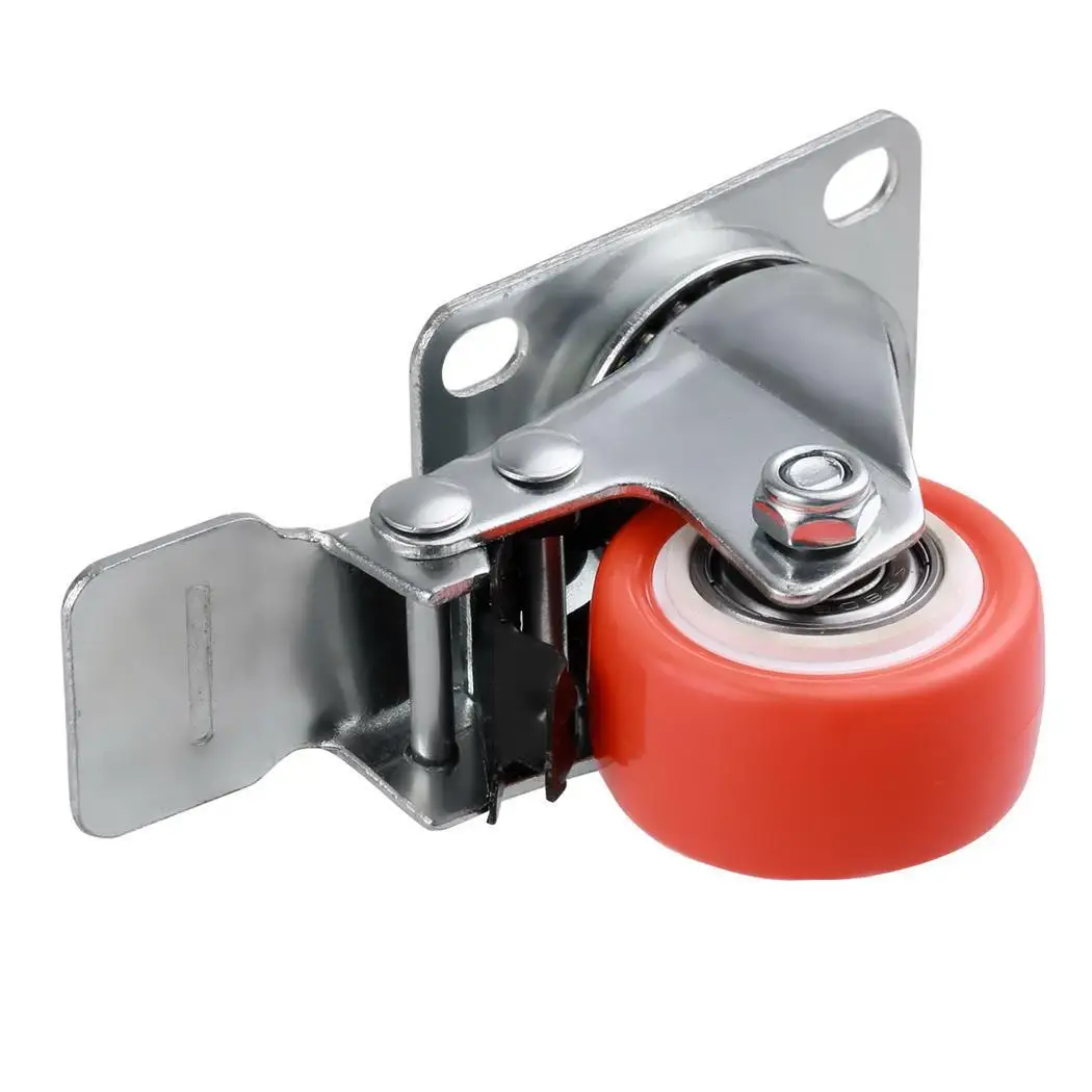 1.5 Inch Chair Swivel Caster Wheels 4.0cm/ 1.57 inch With Top Plate Office with Lock Kit 4 Pack | Обустройство дома