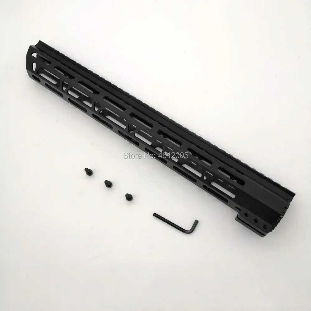 15 дюймов Пикатинни mlok поручни один реечное трубчатое цевье ar handguard Quad Rail для AEG M4 M16