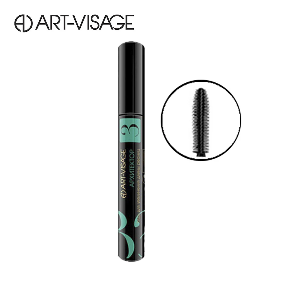 Бренд Art-Visage тушь для ресниц Водонепроницаемая Rimel 4d наращивание черные
