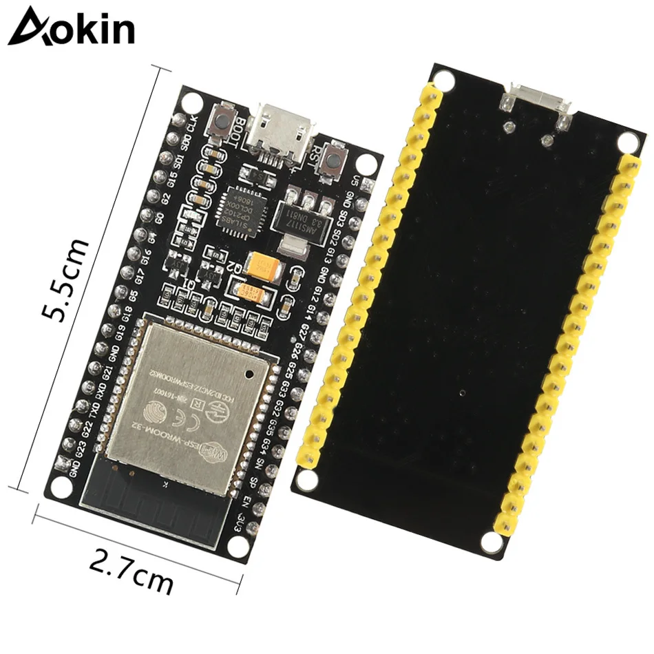 ESP32 ESP 32 плата разработки беспроводной WiFi Bluetooth двухъядерный CP2102 фильтры модуль