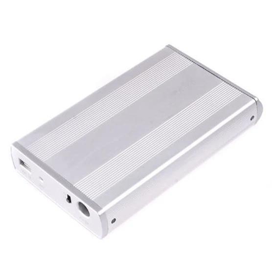 Серебряный 3 5 дюйма USB 2 0 IDE жесткий диск HDD корпус картридж чехол | Компьютеры и