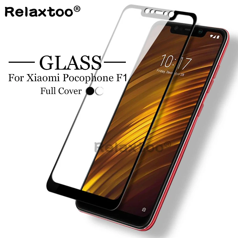 Закаленное стекло для xiaomi Pocophone poco F1 защита экрана Xiomi xiami xaomi poкофон F 1 Защитная