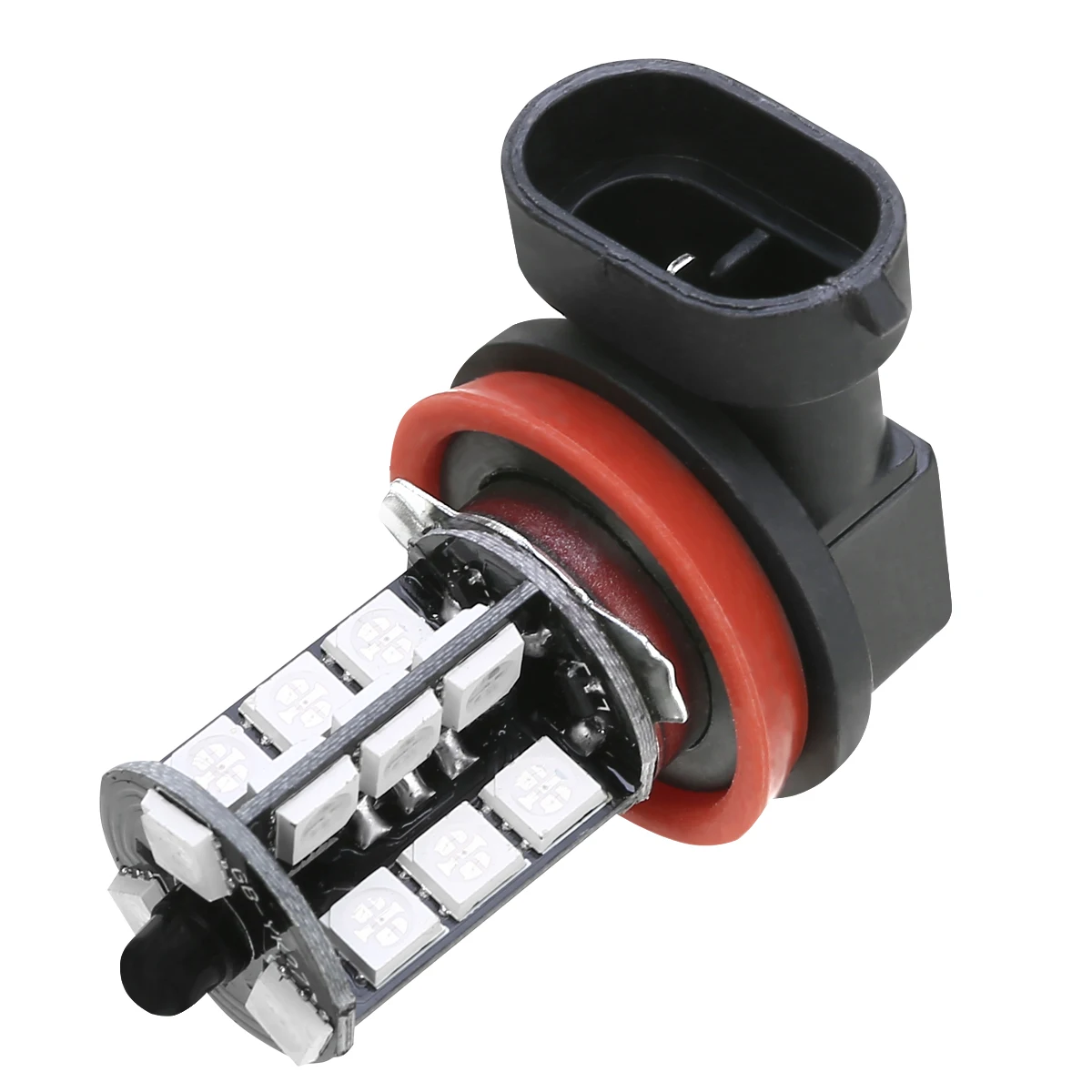Mayitr 2 шт. H11/H9/H8 5050 27SMD светодиодный ные Противотуманные фары 12 в 27 Вт 800 лм RGB лампа