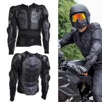 motorcycle mx full body pe shell armor jacket spine chest shoulder protection riding body protection jacket safe vest colete