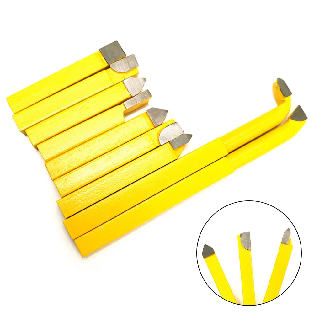 Набор инструментов для токарного станка 8*8 мм твердосплавный паянный токарный