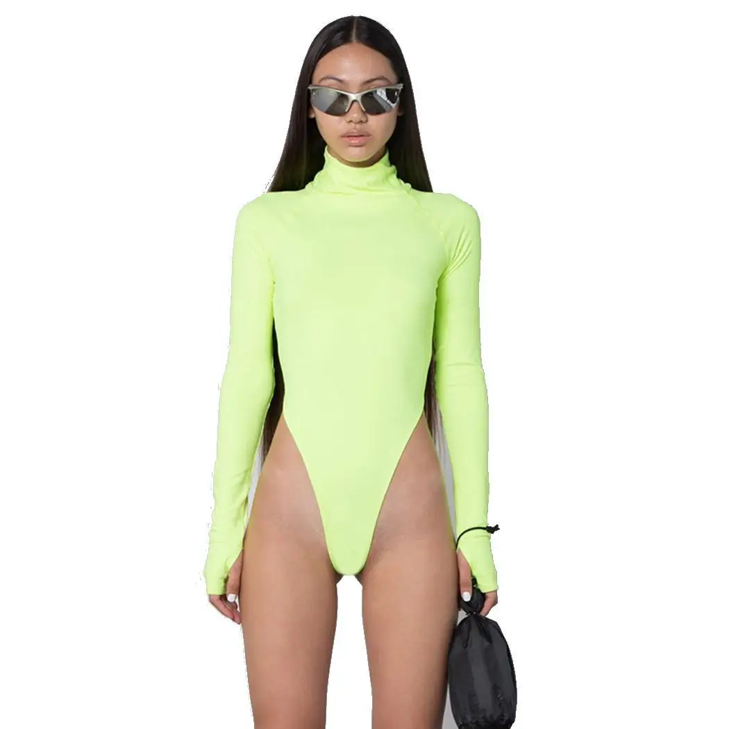 Женский Повседневный однотонный короткий облегающий костюм с длинным рукавом и