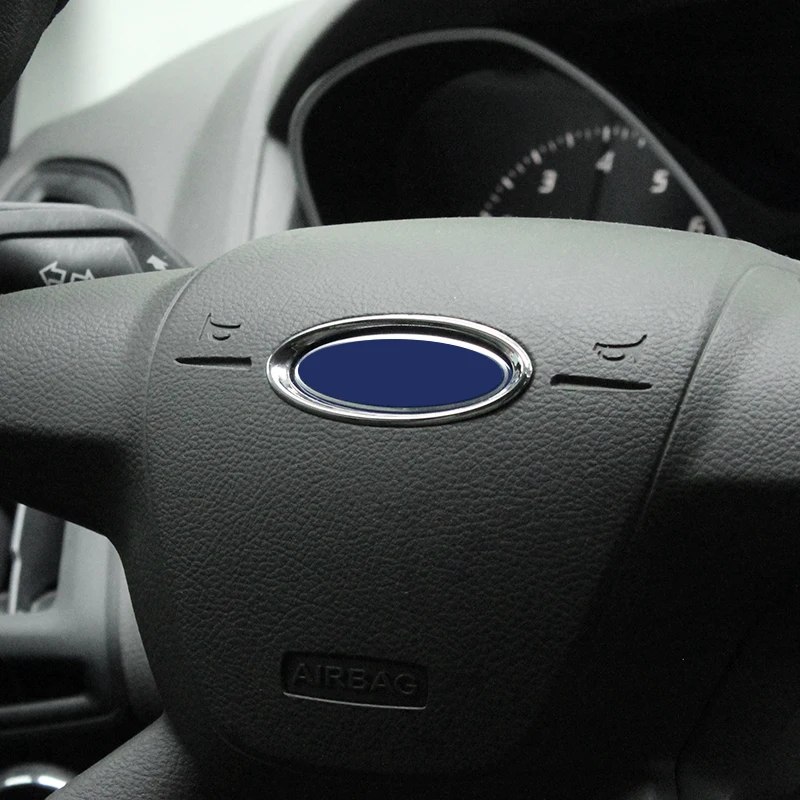 Немного поменяется 1 шт. хромированное рулевое колесо ABS для Ford New Focus 3 Kuga Escape 2012 2013