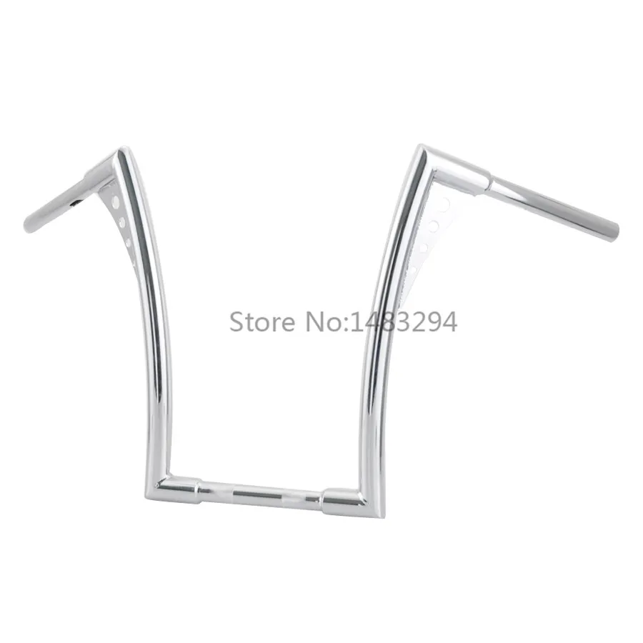 Motoecycle Custom Breezer Style Chrome Handlebar Thicken For Harley FLST FXST Sportster XL Models Any Application | Автомобили и
