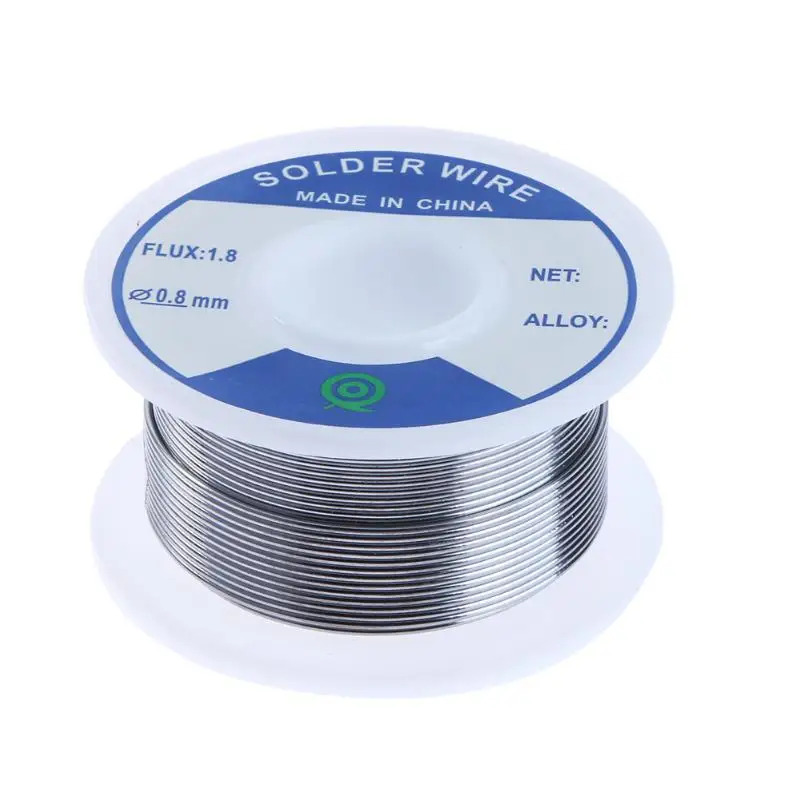 

Lead-Free Tin Silver Solder Wire Flux 3% Silver 0.8mm Speaker DIY Material For soldering Wire Roll