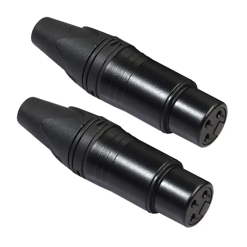 1 шт./2 шт. DIY Микрофон XLR Сделано в Китае 3Pin гнездовой разъем кабель Разъем под