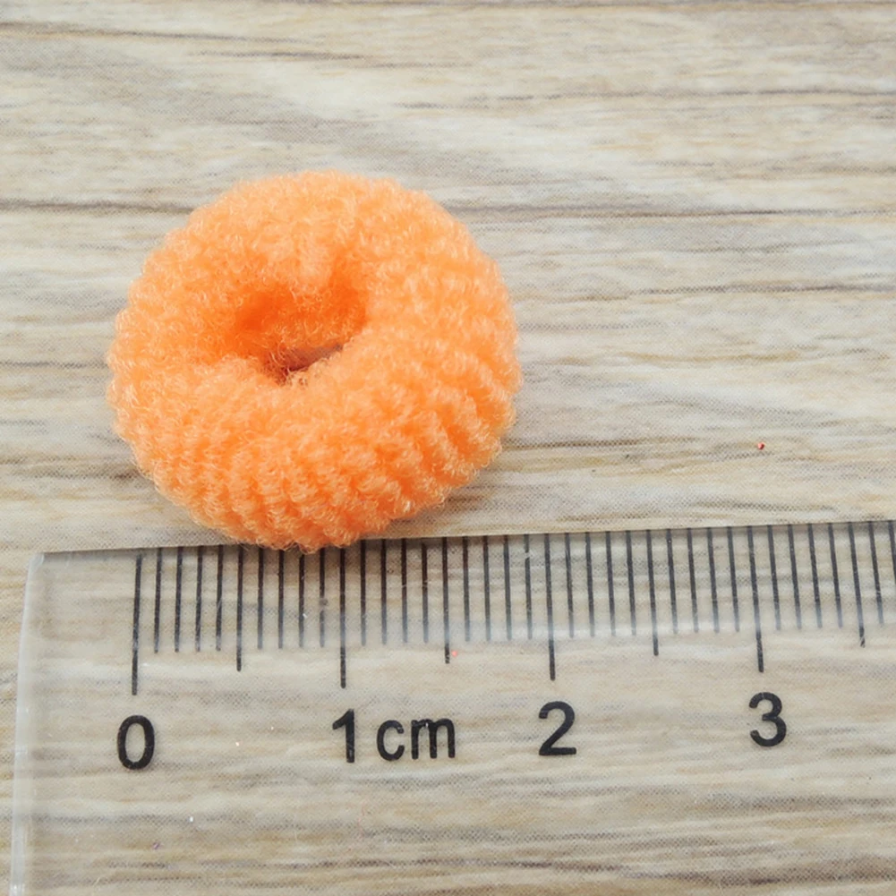 

100pcs Multicolor Elastic Hair Rope Rings Cute Seamless Towel Hairbands Scrunchie Ties Gum Hair Accessories For Girls Kids Gifts