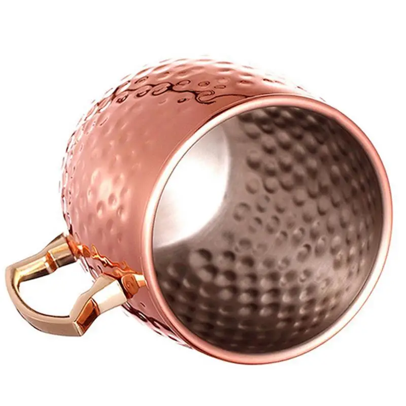 Adeeing Solid Copper 18 Ounce Unlined Mug Drinking Cup Perfect For Cocktails Iced Tea And Beer | Дом и сад
