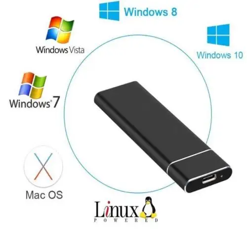 Корпус для жесткого диска M.2 NGFF на USB3.1 чехол M2 SSD Type C жесткий диск m2 SATA USB 3 1
