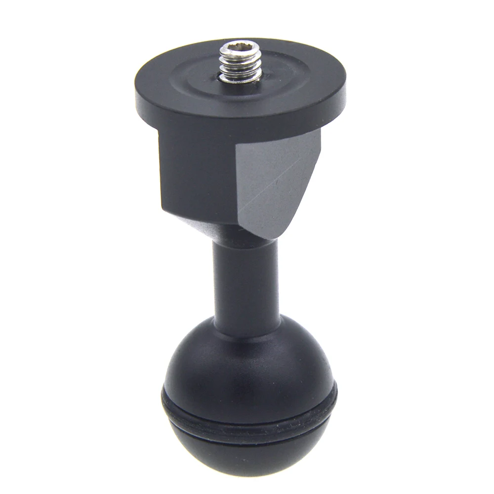 OPQ 2Pcs 1 дюймовый шаровой адаптер с 1/4 дюймовым винтом для подводной камеры поднос