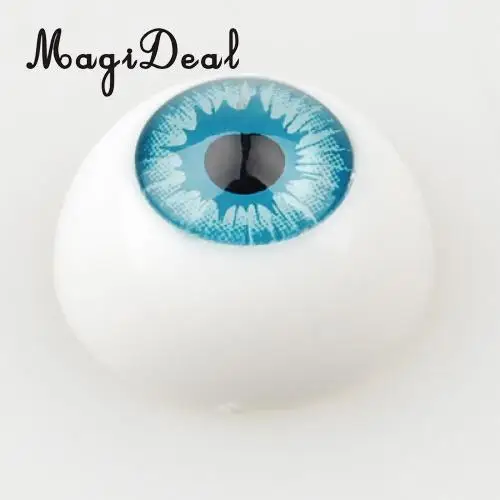 Полукруглые полые акриловые куклы MagiDeal 8 шт./компл. глаза для кукол глазные яблоки