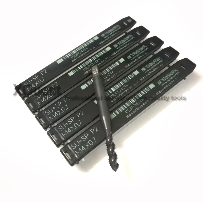 Спиральный Метчик для канавки YAMAWA HRC30 HSSE M2 M2.5 M3 M4 M5 M6 M8 M10, Метрическая машинка, спиральная фоторезьба M3X0.5 M4X0.7 M5X0.8 M6X1, 5 шт.