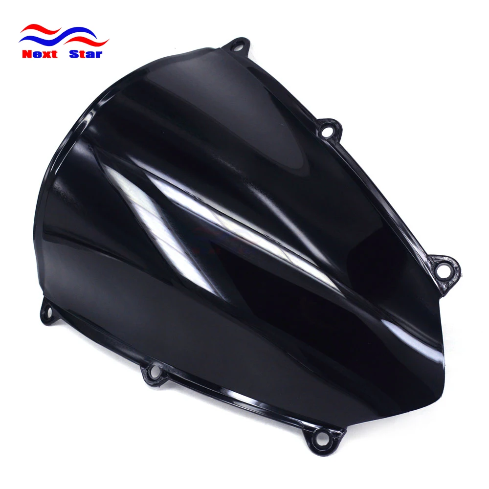 МОТОЦИКЛ ABS черный пластик лобовое стекло ветровое для HONDA CBR600RR CBR 600RR 2007 2012 2008 2009