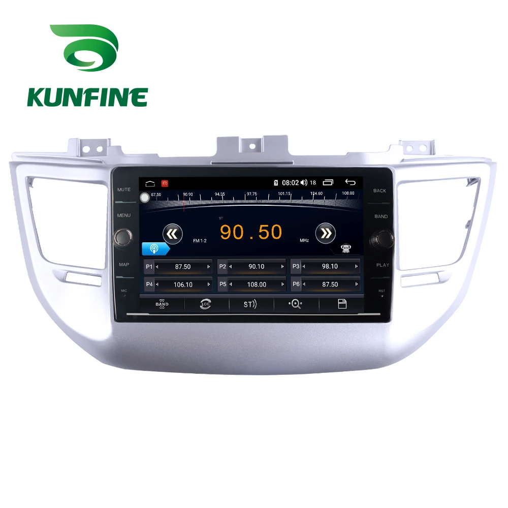 Восьмиядерный ПЗУ 64 ГБ Android 8 1 автомобильный DVD GPS навигационный плеер Deckless стерео