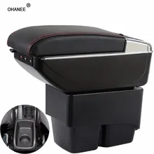 Центральный центр консоль Коробка Для Хранения Чехол для Ford Fiesta