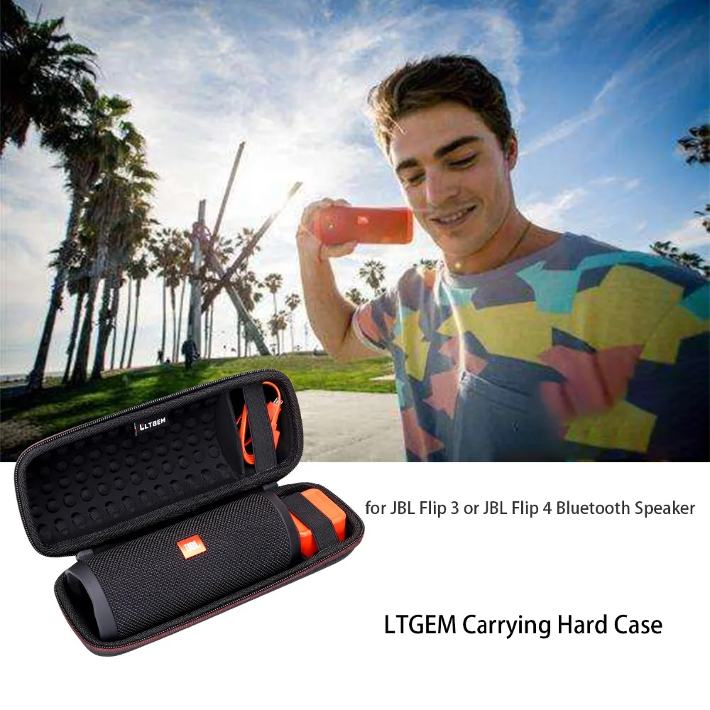 LTGEM жесткий чехол для хранения EVA JBL Filp 3/4 водонепроницаемый Bluetooth динамик|Дорожные