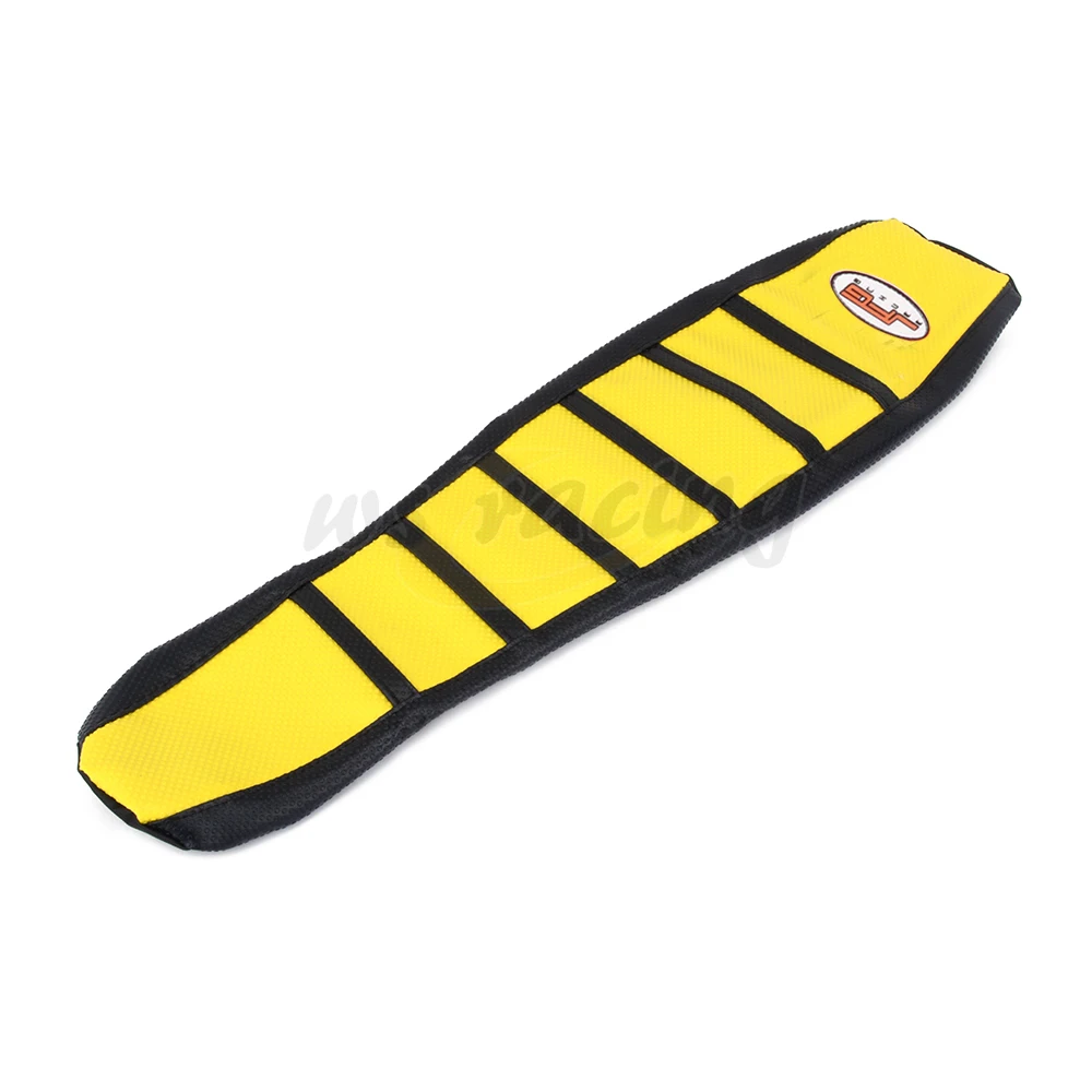 

Motorcycle Pro Rib Ribbed Soft-Girp Gripper Rubber Soft Seat Cover For SUZUKI RM125 RM250 1996-2000