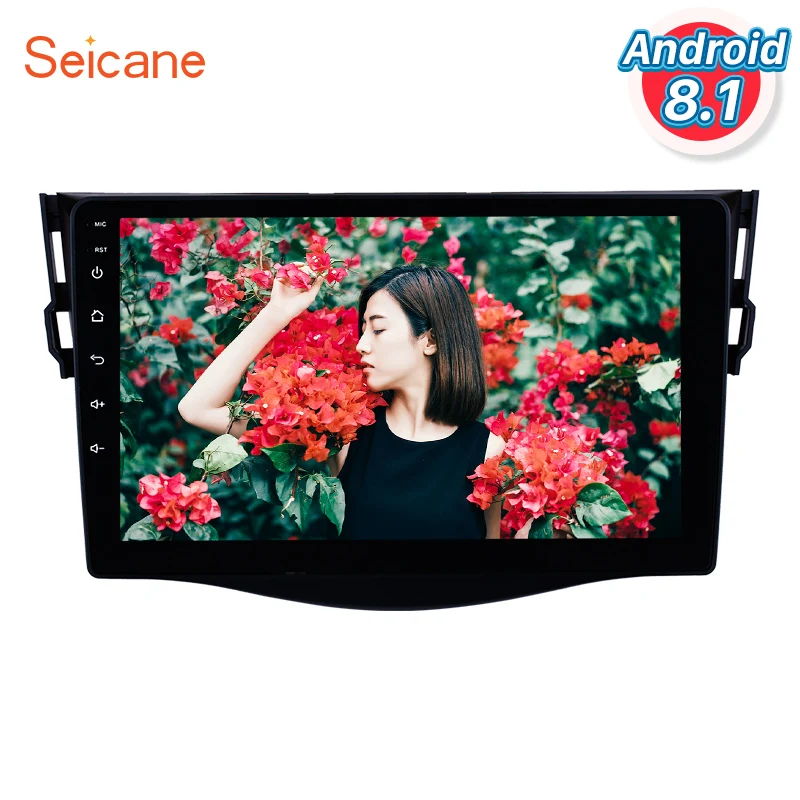 Seicane Android 9 1 Автомобильный мультимедийный плеер для 2007 2013 Toyota RAV4 РАДИО дюймов GPS