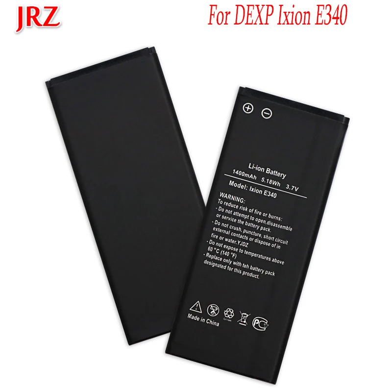 JRZ 3 7 V 1400mAh Высокое качество батарея для DEXP Ixion E340 сменные батареи телефона