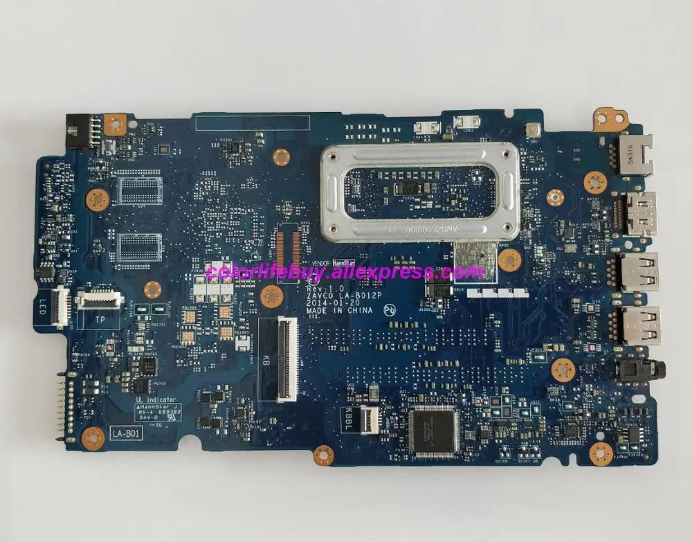 Натуральная CN-09P5MC 09P5MC 9P5MC ZAVC0 LA-B012P REV: 1 0 w I3-4005U материнская плата для ноутбука Dell